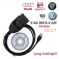 El maleficio de VAG C-O-M 157 15.7 puede USB interfaz VW/Audi/Seat/Skoda